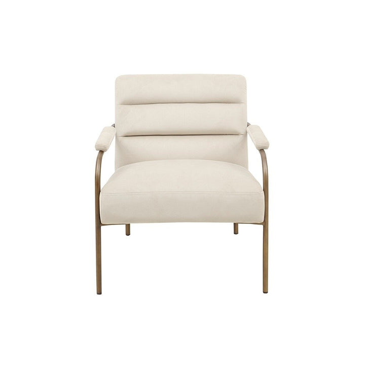 Gracie Mills Shields Contemporary Elegance Upholstered Accent Chair with Open Arms and Metal Legs - GRACE-14816 Image 1