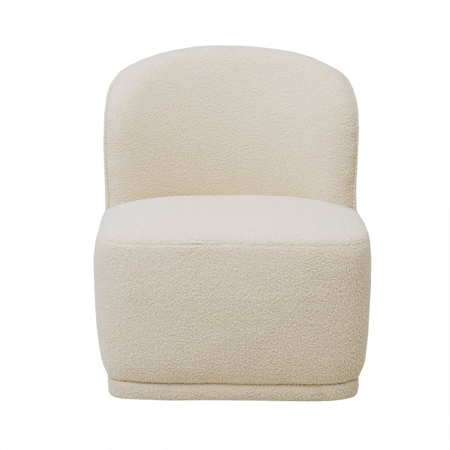 Gracie Mills Jolie 360 Swivel Bliss Armless Accent Chair - GRACE-15031 Image 1