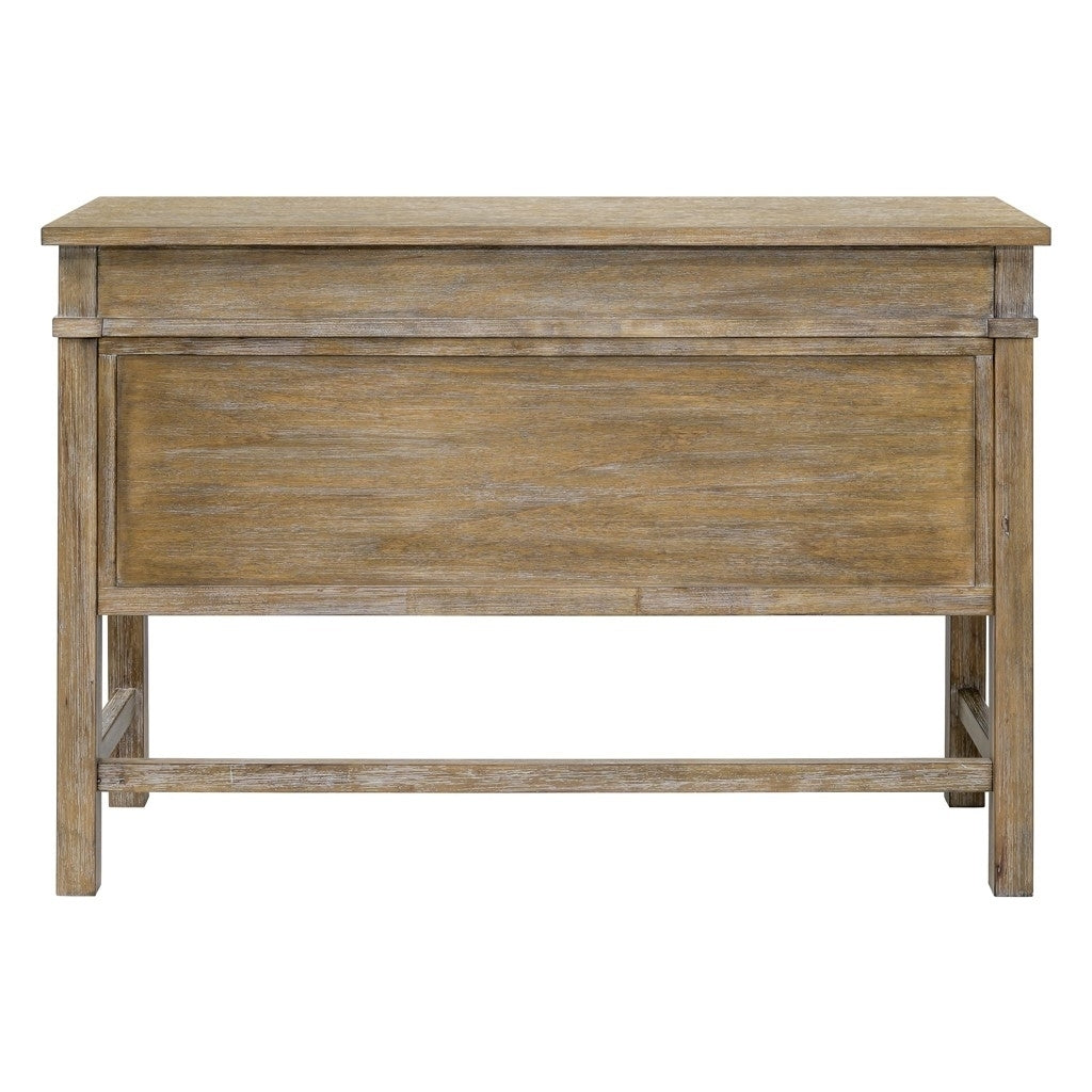 Gracie Mills Jerrell Rustic 2-Drawer Occasional Table in Natural Finish - GRACE-15023 Image 3