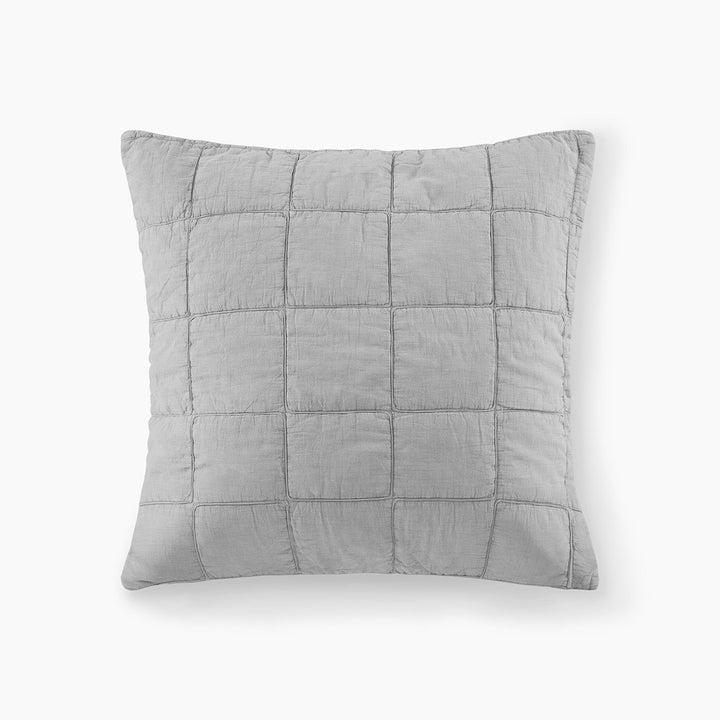 Gracie Mills Griffin Textured Grid European Pillow Sham - GRACE-15128 Image 2