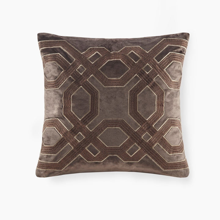 Gracie Mills Gerard Japanese Braiding Square Decor Pillow - GRACE-15160 Image 1