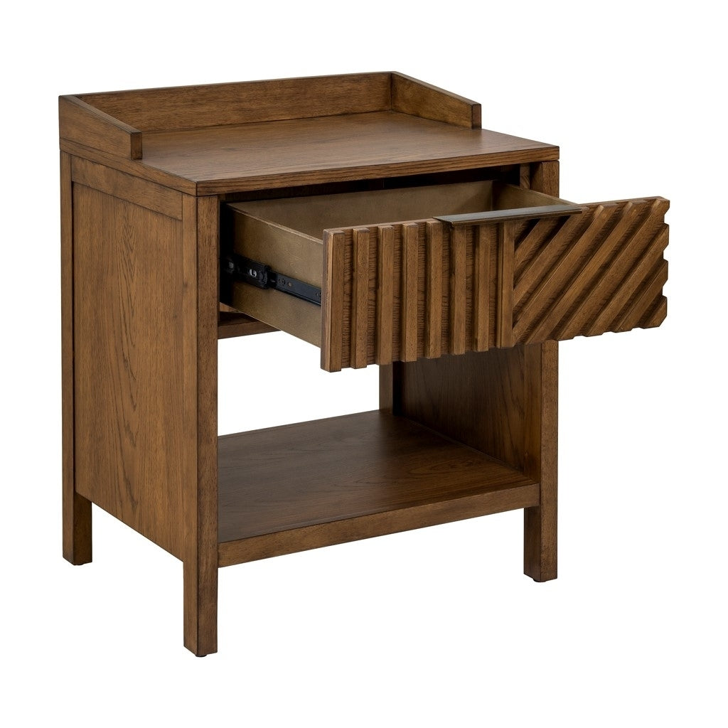 Gracie Mills Wonda Modern 1-Drawer Nightstand with Shelf" - GRACE-15258 Image 3
