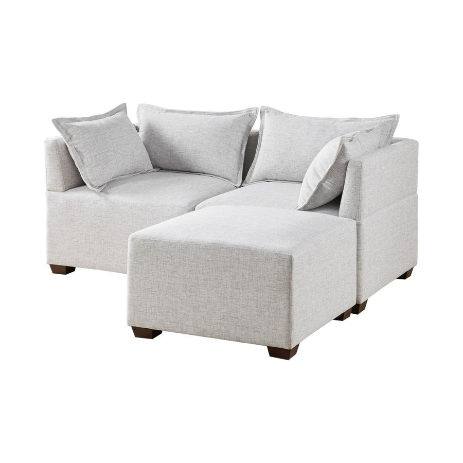 Gracie Mills Wolfe Serenity 3-Piece Modular L-Shape Sofa Ensemble - GRACE-15495 Image 1