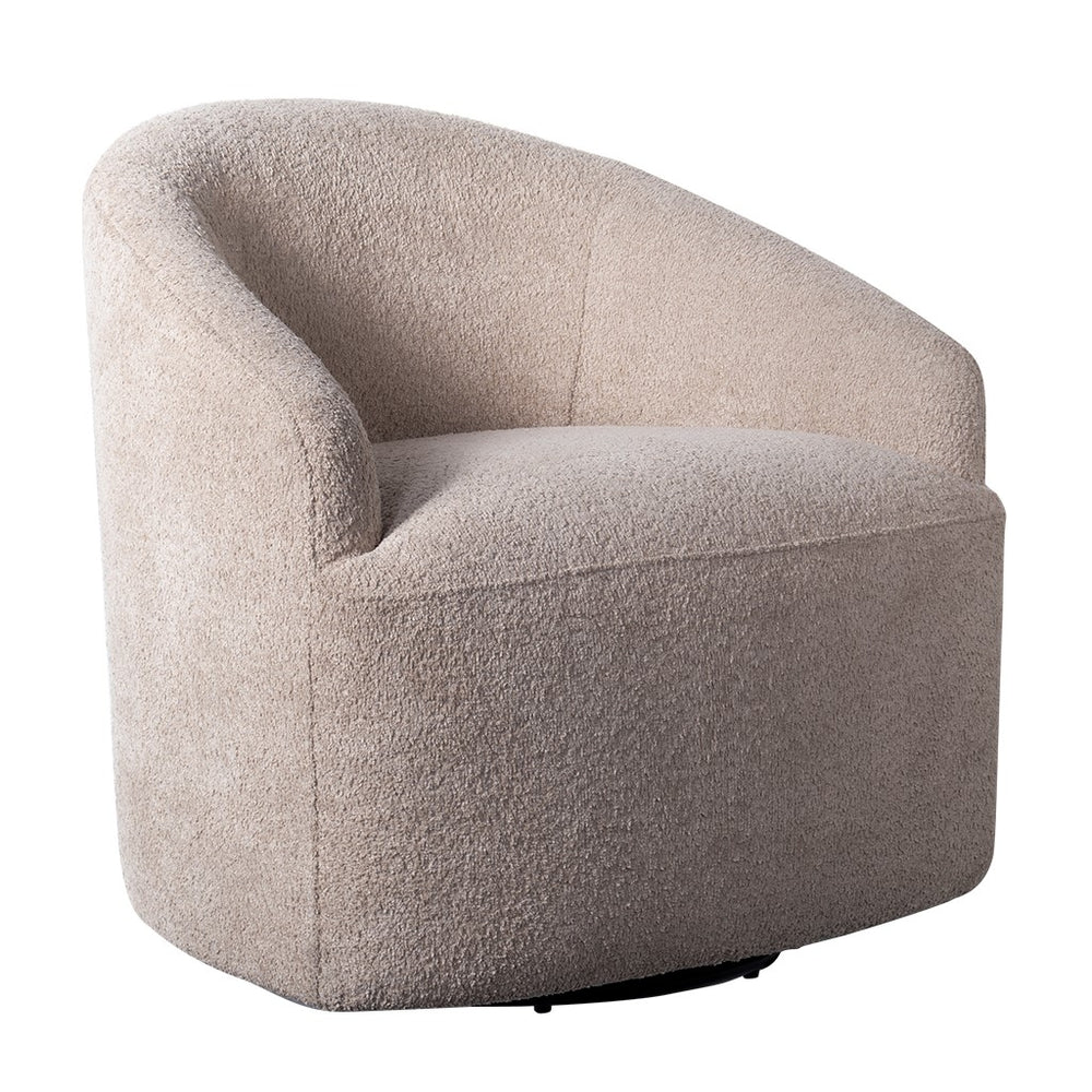 Gracie Mills Yair Modern Upholstered Swivel Chair - GRACE-15296 Image 2