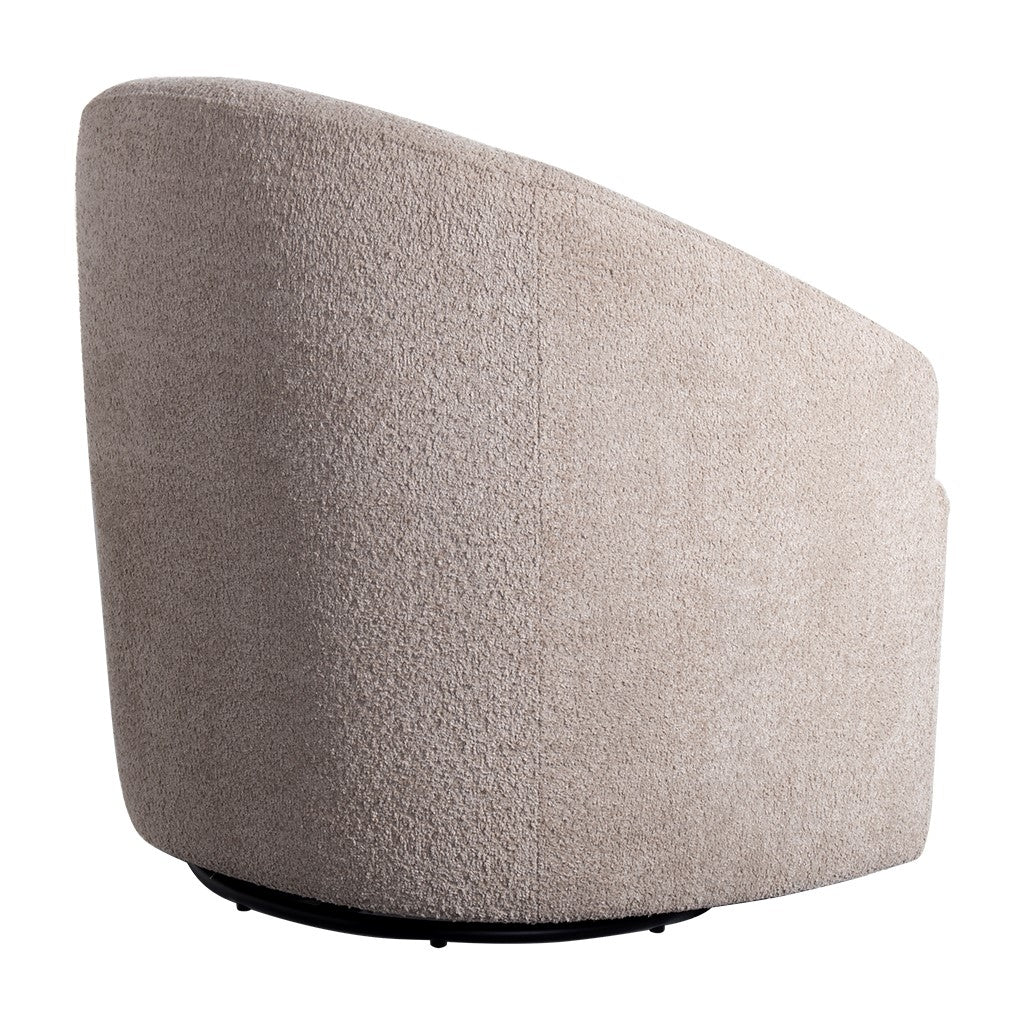 Gracie Mills Yair Modern Upholstered Swivel Chair - GRACE-15296 Image 3