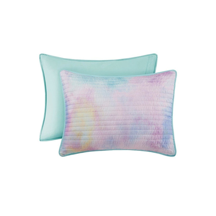 Gracie Mills Orion Dreamscape Watercolor Tie Dye Comforter Set with Cozy Throw Pillow - GRACE-15599 Image 2