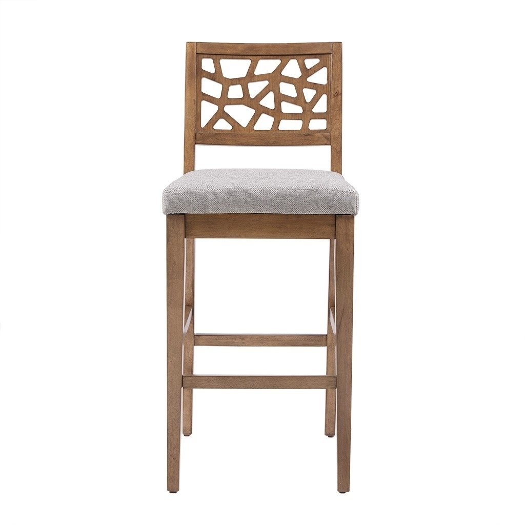 Gracie Mills Jayne Contemporary Oak Veneer Barstool - GRACE-5173 Image 2