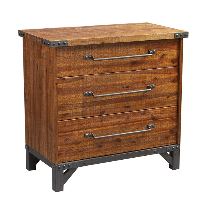 Gracie Mills Milton Versatile Three-Drawer Storage Dresser - GRACE-5149 Image 1