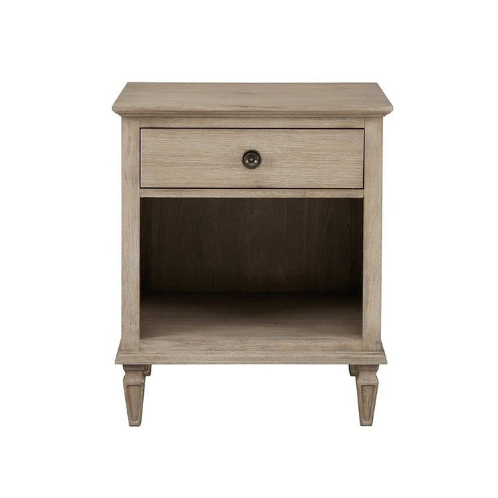 Gracie Mills Bolton French inspired Nightstand with Open Storage - GRACE-6584 Image 1