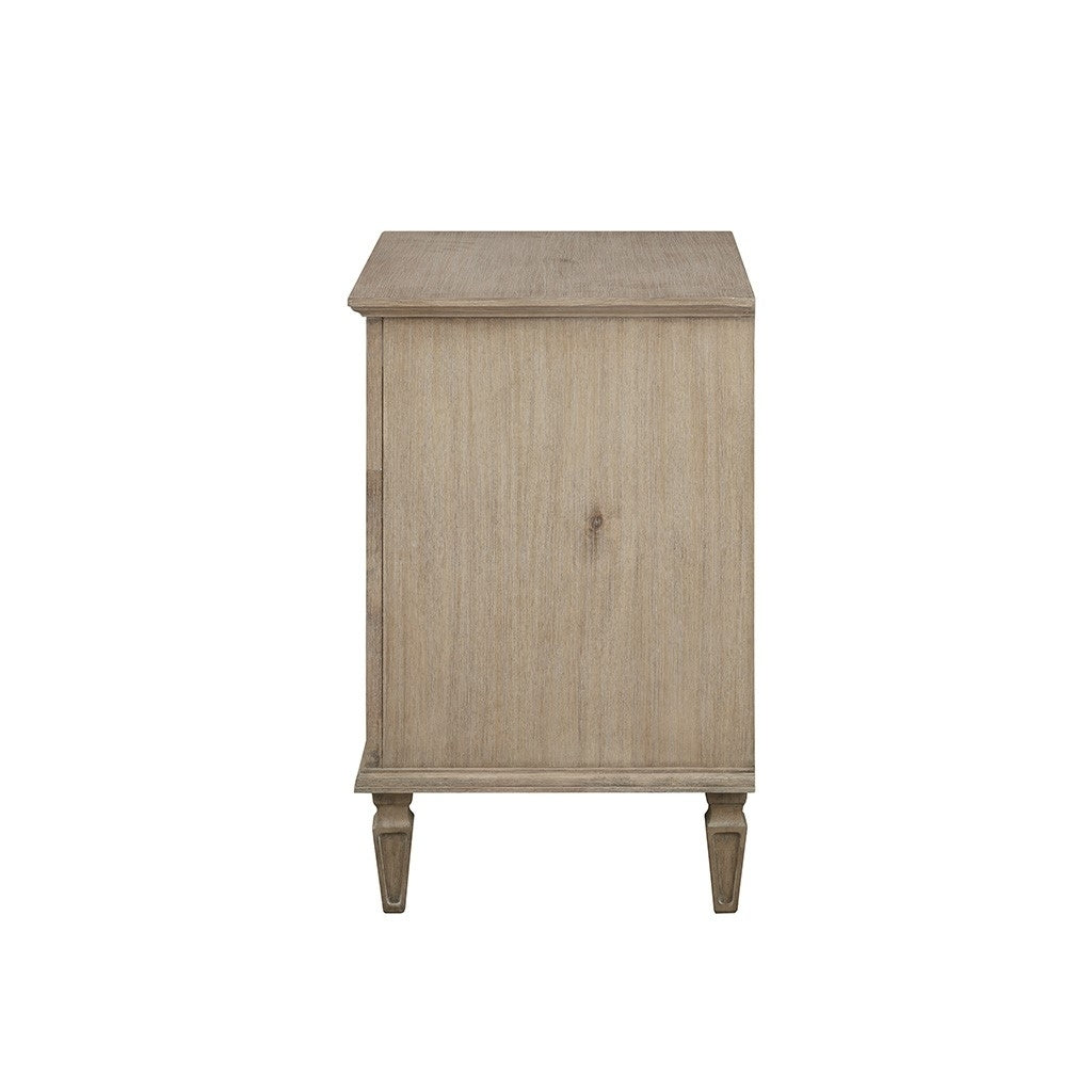 Gracie Mills Bolton French inspired Nightstand with Open Storage - GRACE-6584 Image 2