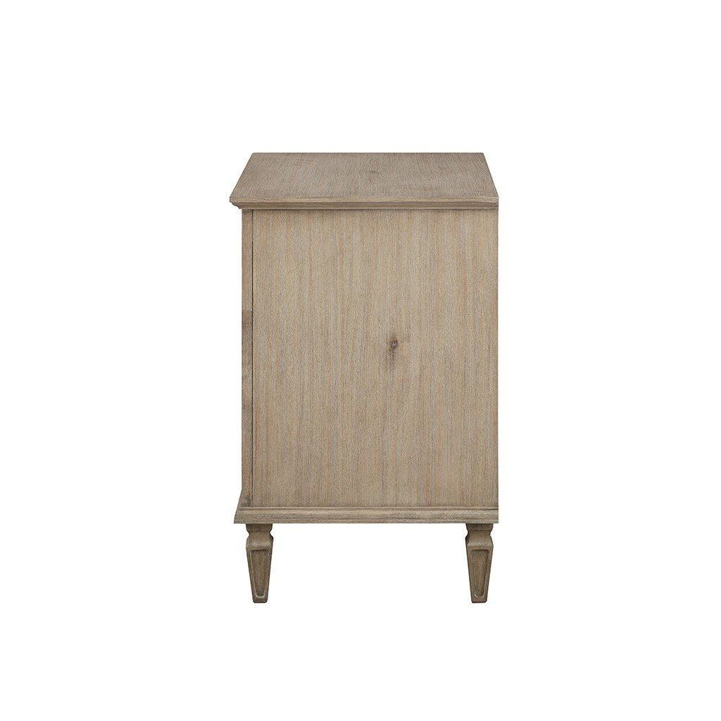 Gracie Mills Bolton French inspired Nightstand with Open Storage - GRACE-6584 Image 2