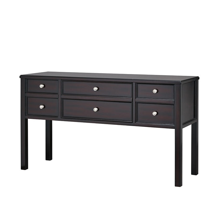 Gracie Mills Lexie Sleek Console Table with Modern Geometric Design - GRACE-6605 Image 1