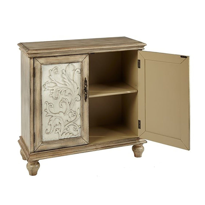 Gracie Mills Tellez 2-Door Floral Cabinet - GRACE-7816 Image 2