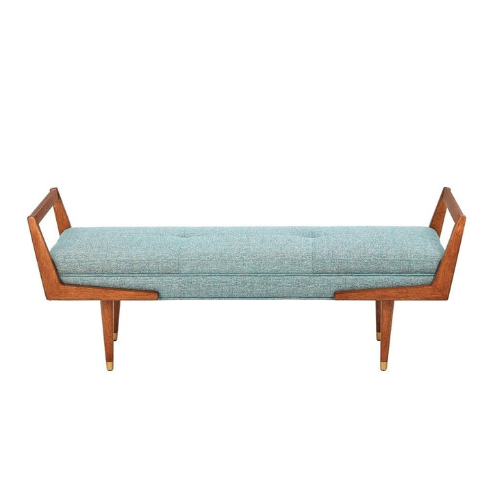 Gracie Mills Carlene Contemporary Accent Bench - GRACE-8547 Image 1