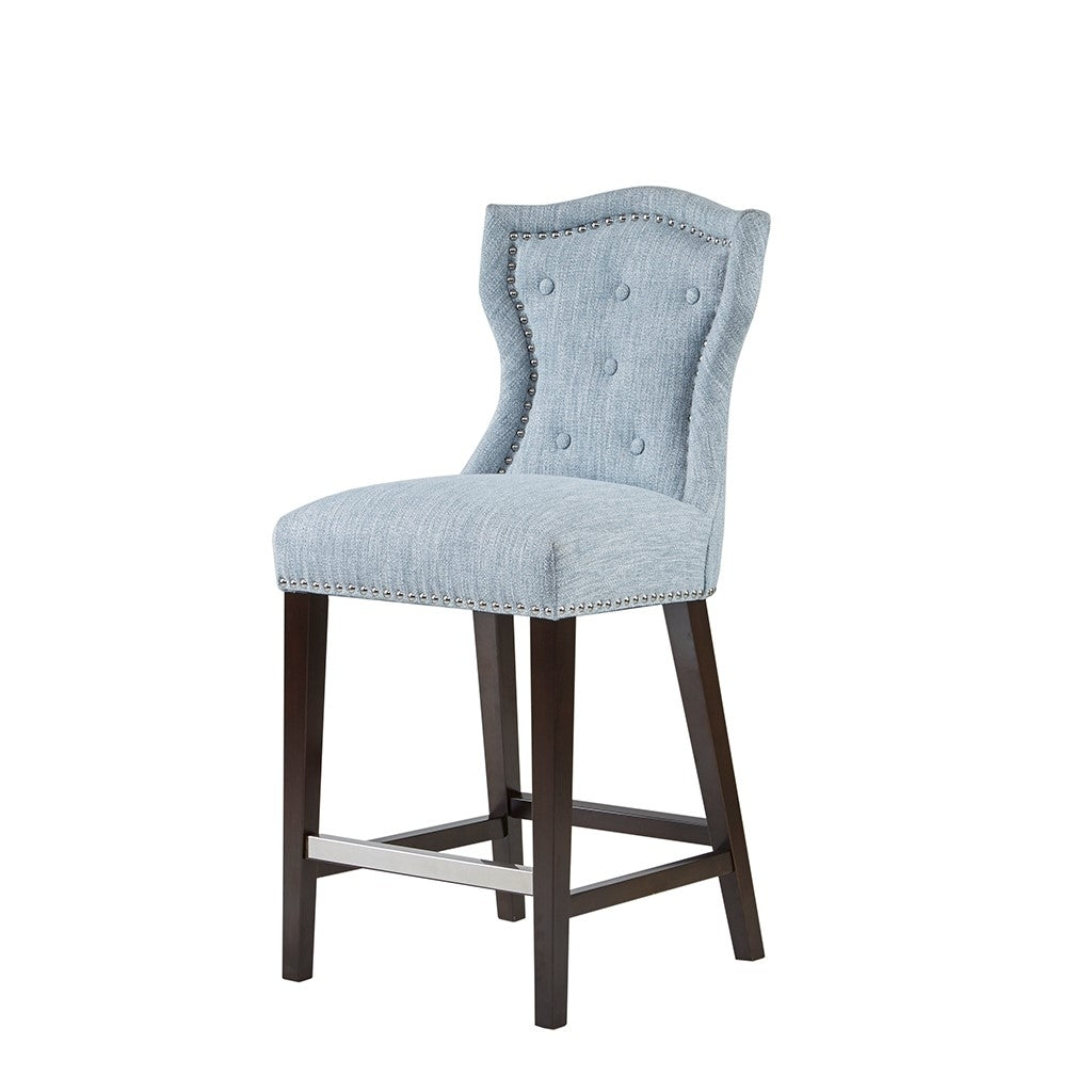 Gracie Mills Winona Tufted Wingback Counter Stool - GRACE-8836 Image 1