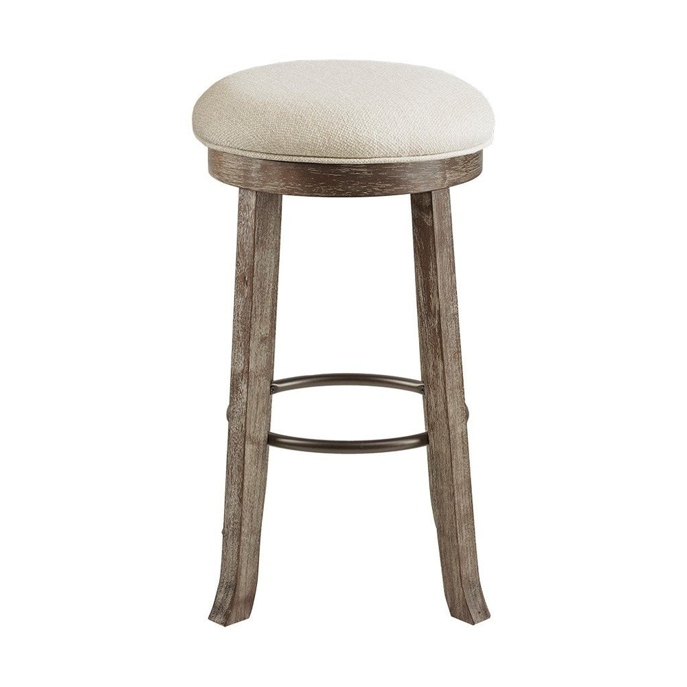 Gracie Mills Duncan Swivel Elegance Backless Bar Stool - GRACE-9689 Image 2