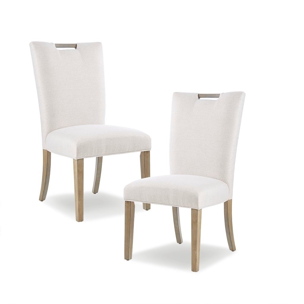 Gracie Mills Cortez Solid Dining Chair Set with Ruber Wood Legs (Set of 2) - GRACE-9726 Image 1