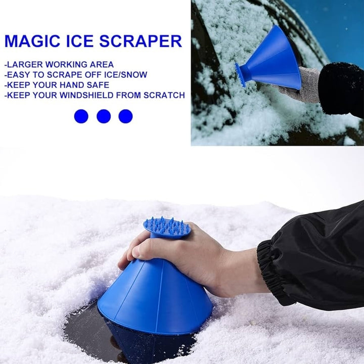 3pk original miracle ice scraper/funnel Image 4