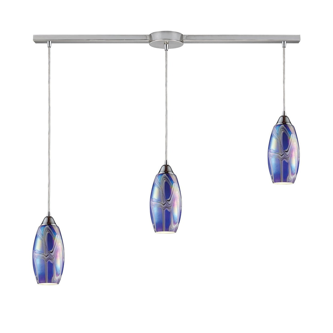 Iridescence 30 Wide 6-Light Pendant Image 1