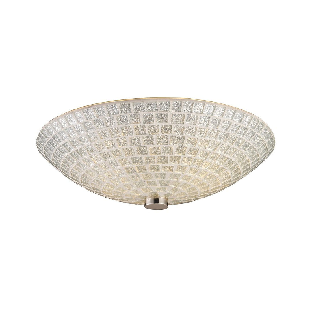 Fusion 12 Wide 2-Light Semi Flush Mount [10139/2SLV-ELK] Image 2