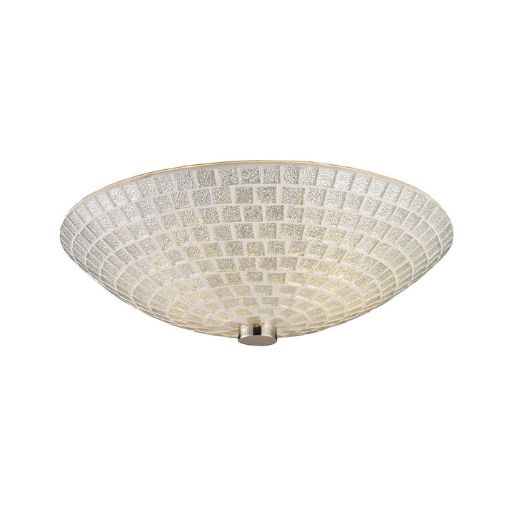 Fusion 12 Wide 2-Light Semi Flush Mount [10139/2SLV-ELK] Image 2