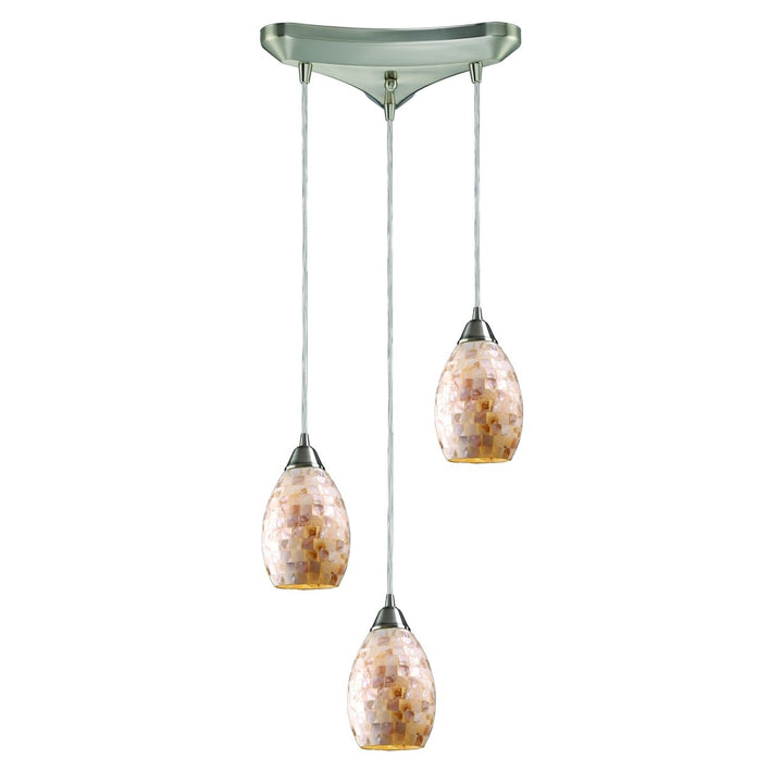 Capri 30 Wide 6-Light Pendant [10141/1-ELK] Image 5