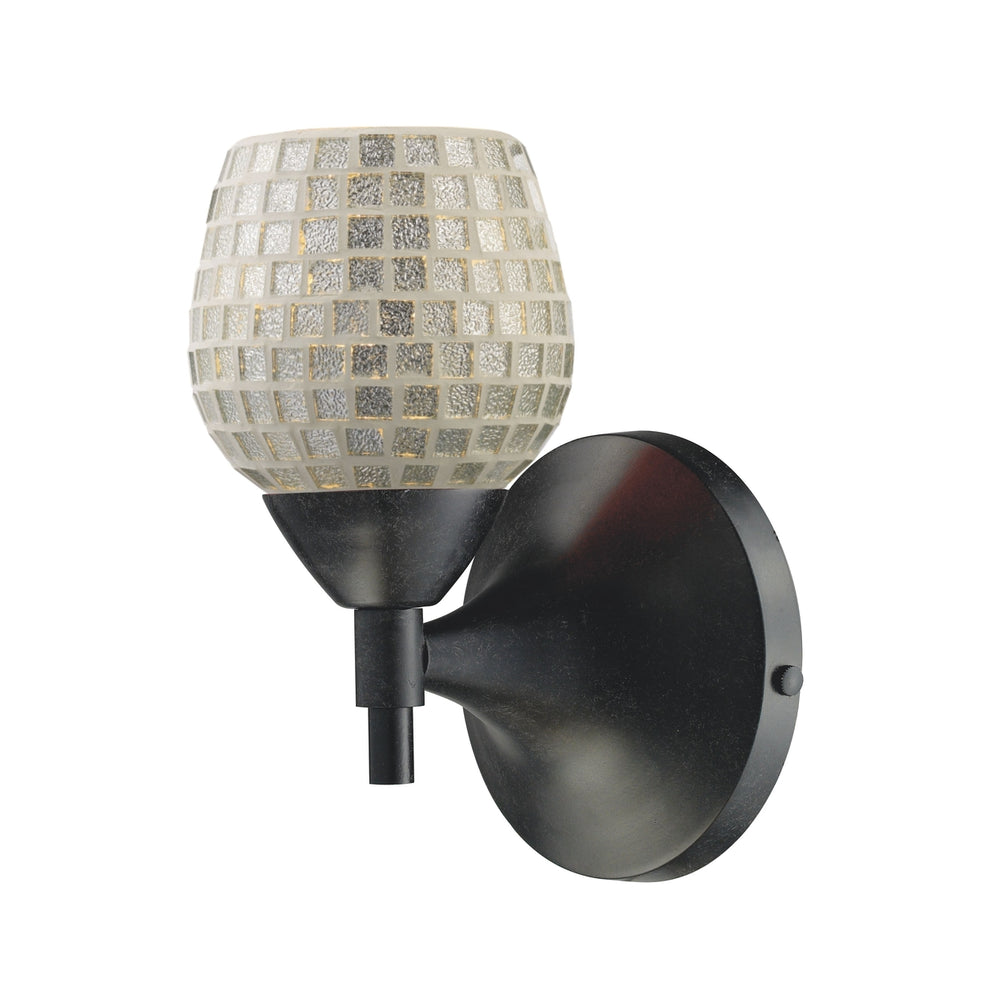 Celina 9 High 1-Light Sconce [10150/1DR-SLV-ELK] Image 2