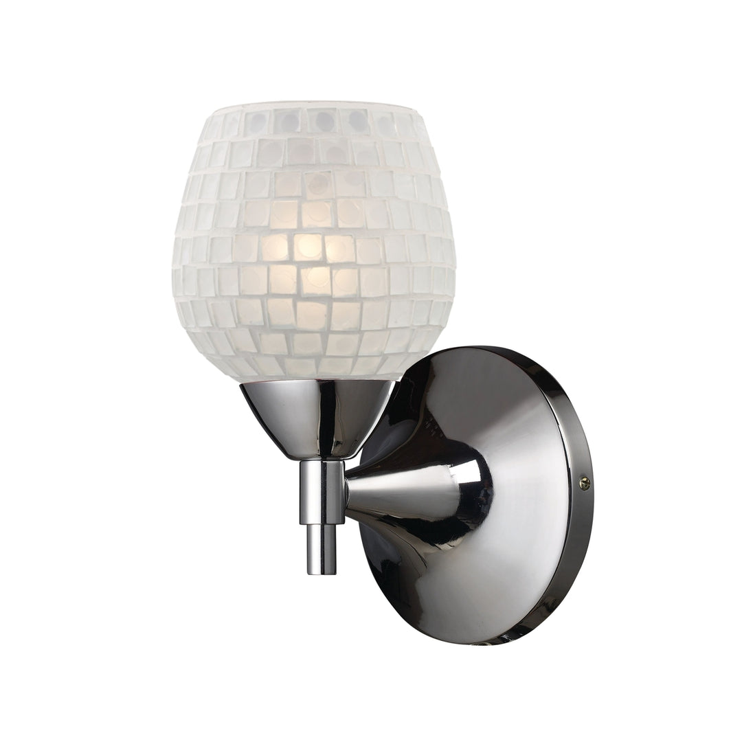 Celina 9 High 1-Light Sconce [10150/1DR-WHT-ELK] Image 4