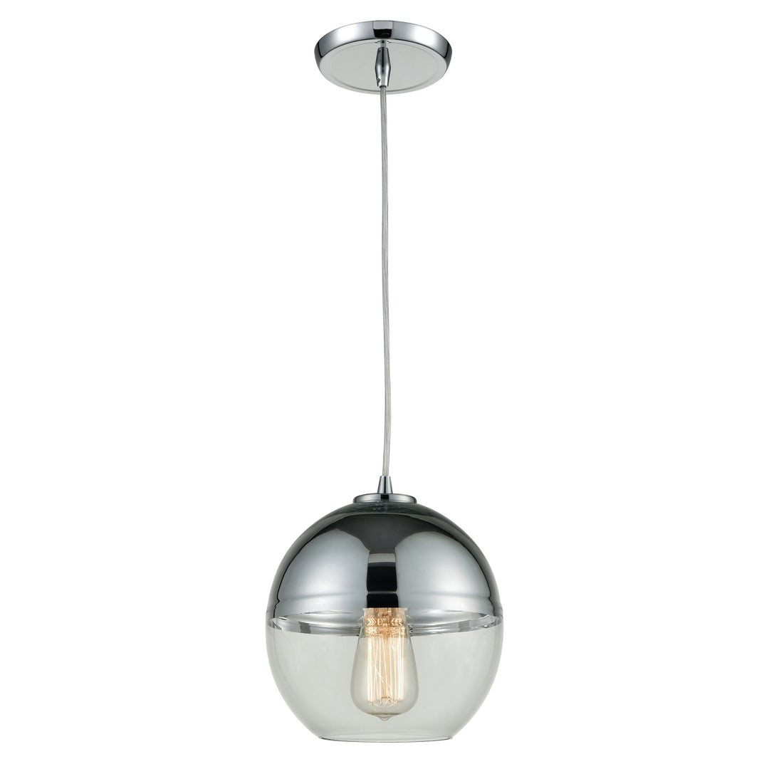 Revelo 8 Wide 1-Light Mini Pendant - Polished Chrome Image 1