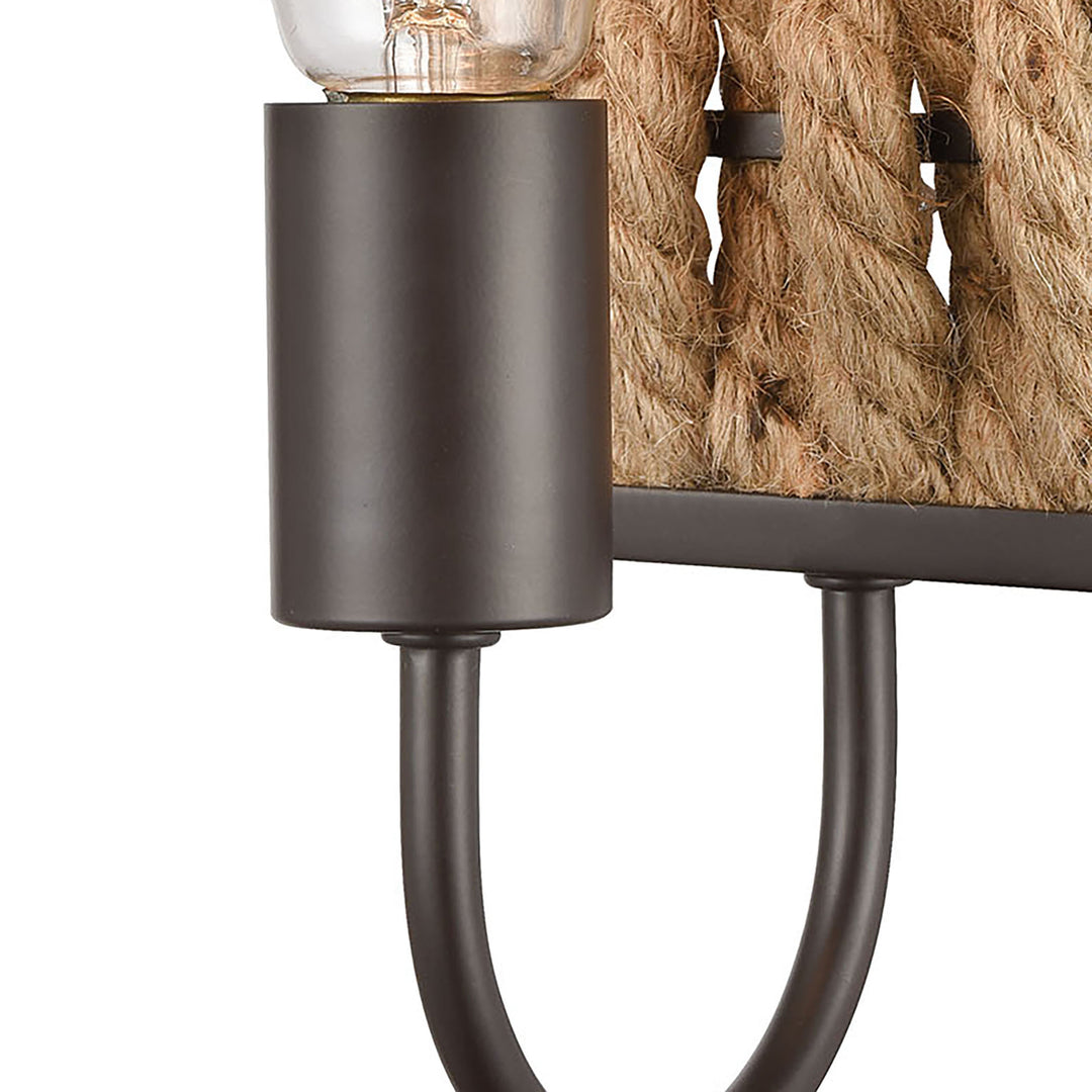 Weaverton 1-Light Vanity Light in Oil Rubbed Bronze Image 5