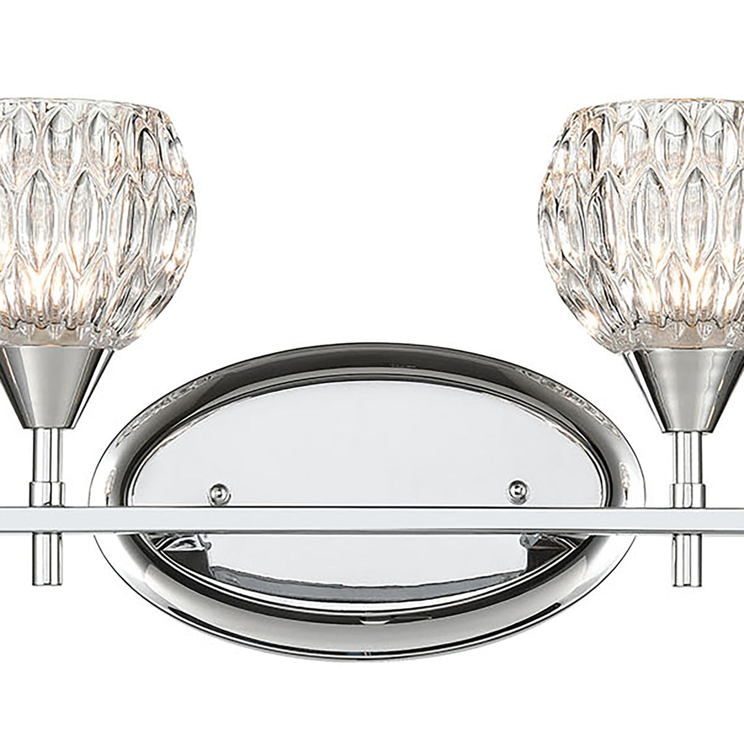 Kersey 34 Wide 4-Light Vanity Light - Polished Chrome Image 4