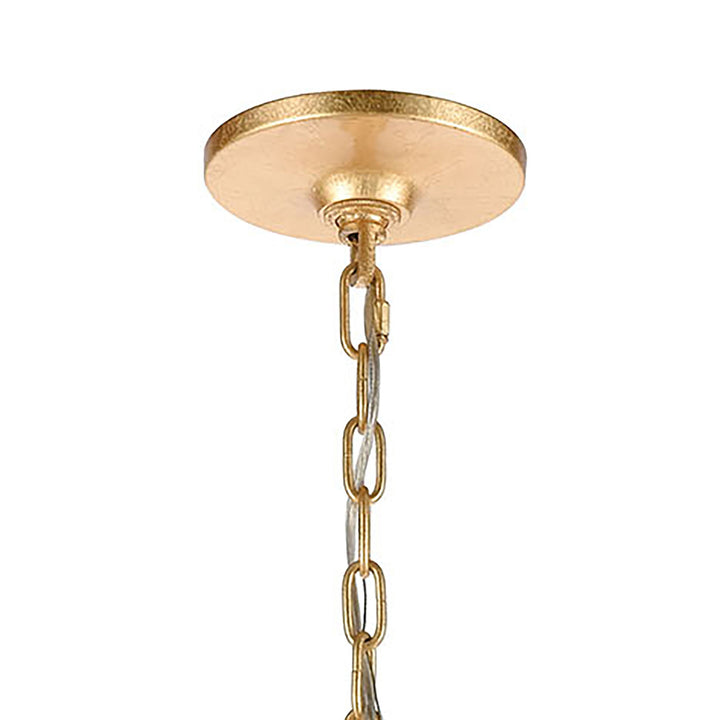 La Rochelle 32 Wide 8-Light Chandelier - Parisian Gold Leaf Image 3