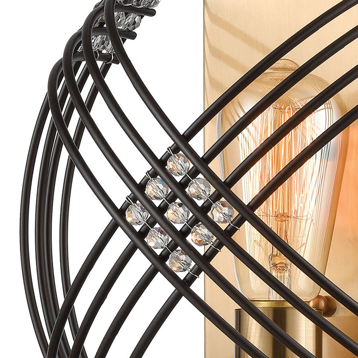 Concentric 12 High 1-Light Sconce - Oil Rubbed Bronze Image 3