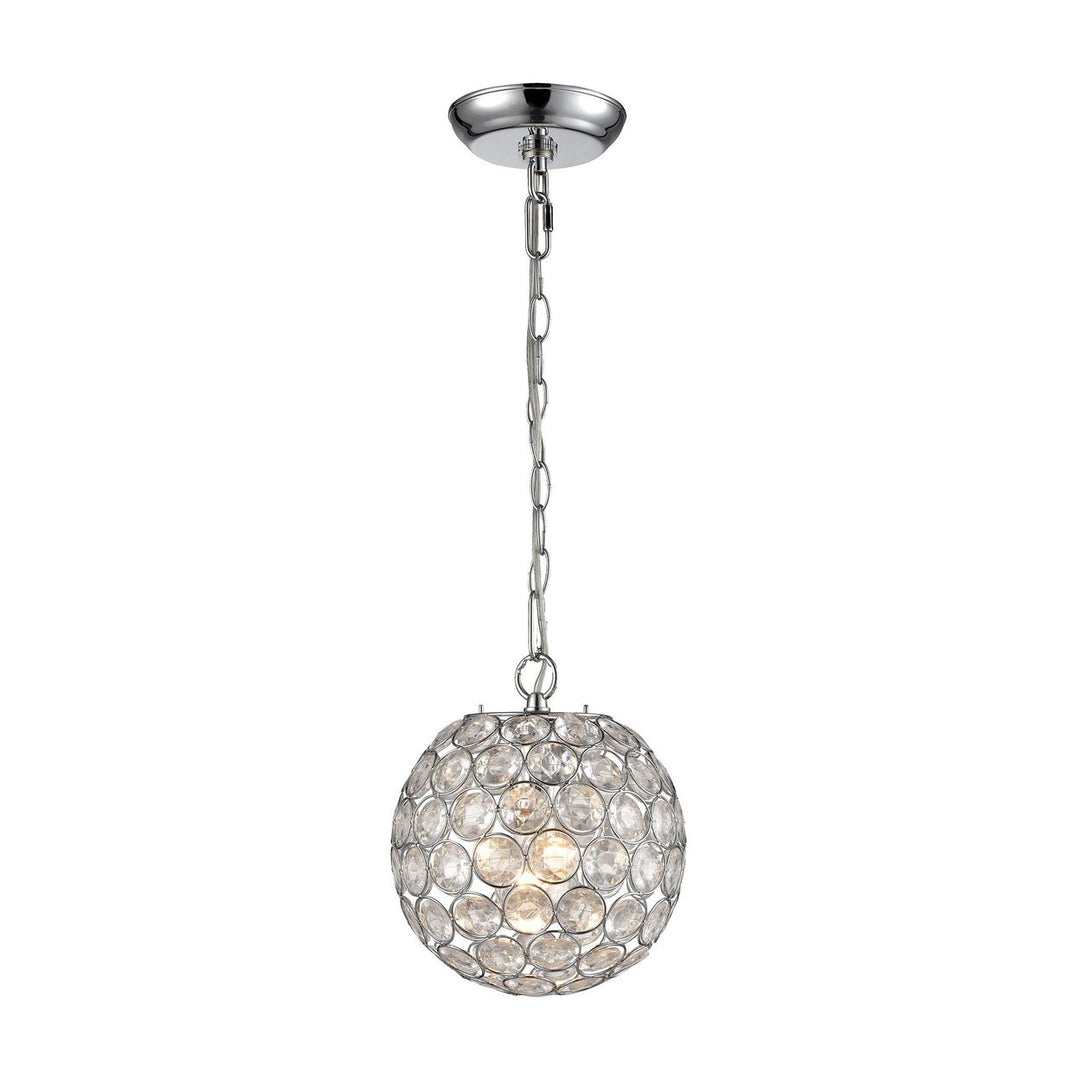 Luminary 8 Wide 1-Light Mini Pendant - Clear Image 1