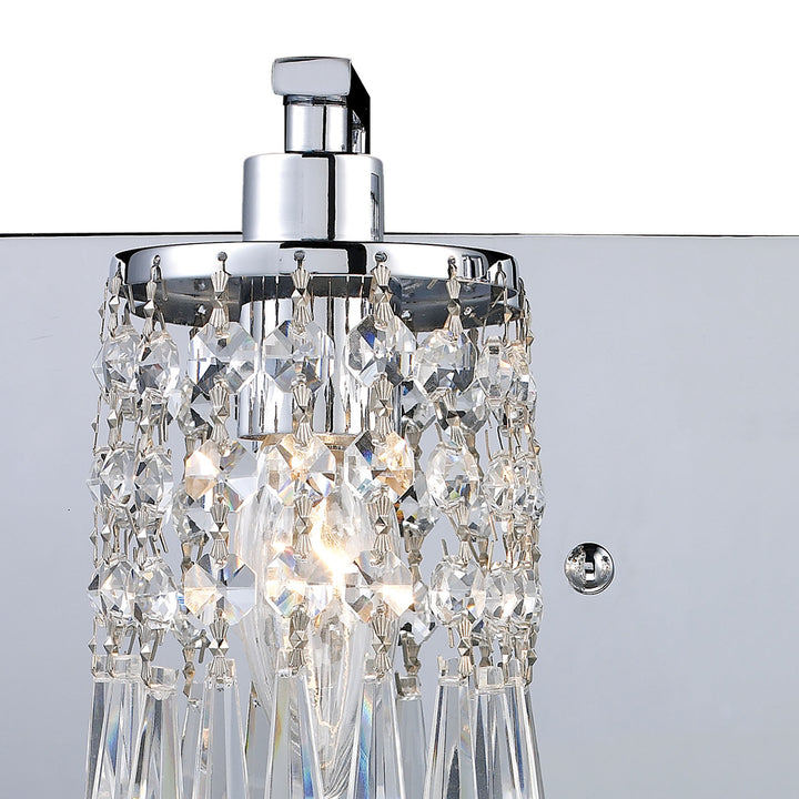 Optix 14 Wide 2-Light Vanity Light - Polished Chrome Image 2