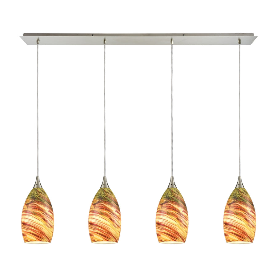 Collanino 46 Wide 4-Light Pendant [10630/1-ELK] Image 1