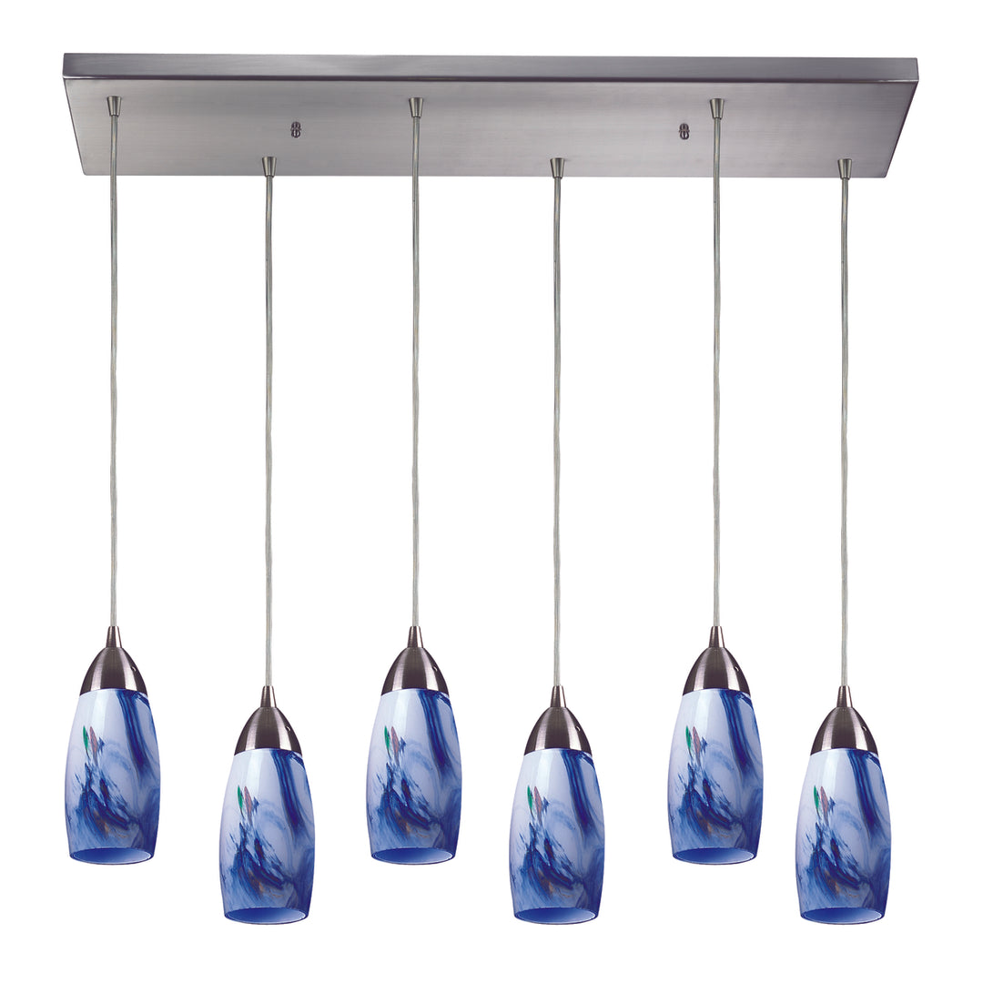 Milan 30 Wide 6-Light Pendant [110-1MT-ELK] Image 1