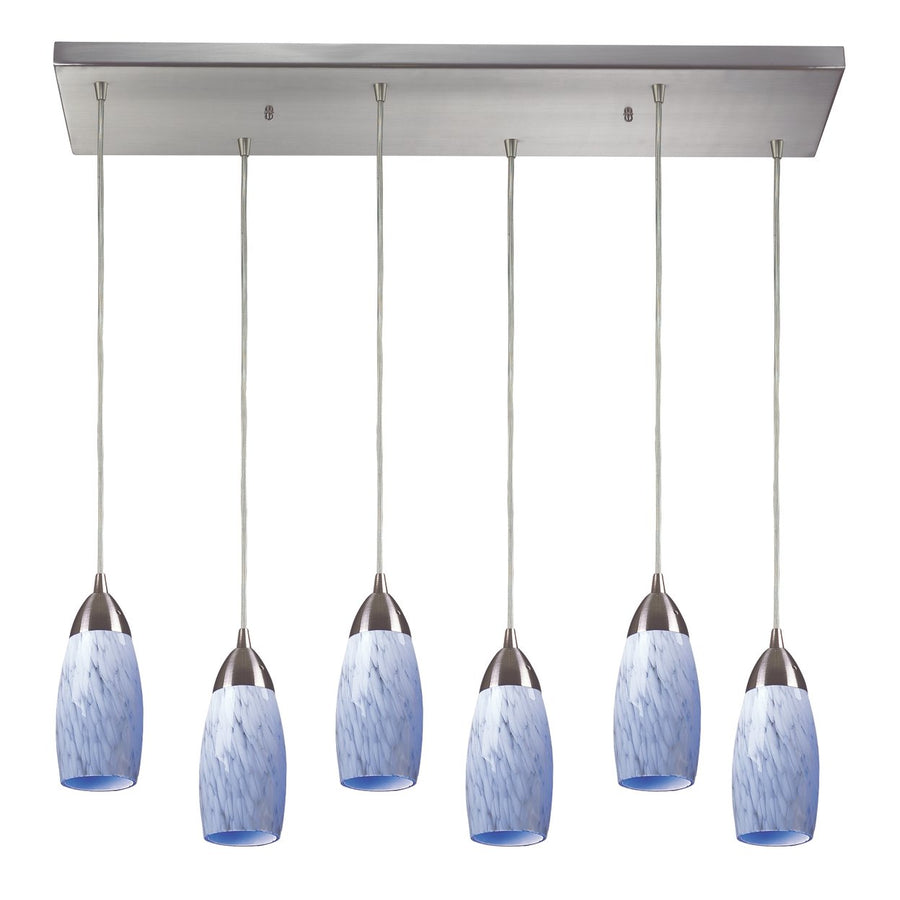 Milan 30 Wide 6-Light Pendant [110-1SW-ELK] Image 1