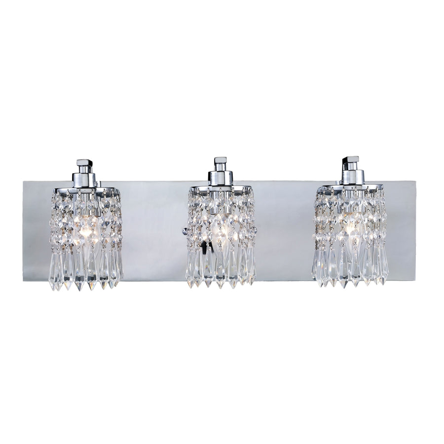 Optix 21 Wide 3-Light Vanity Light - Polished Chrome Image 1