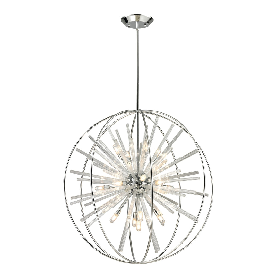 Twilight 32 Wide 15-Light Chandelier - Polished Chrome Image 1