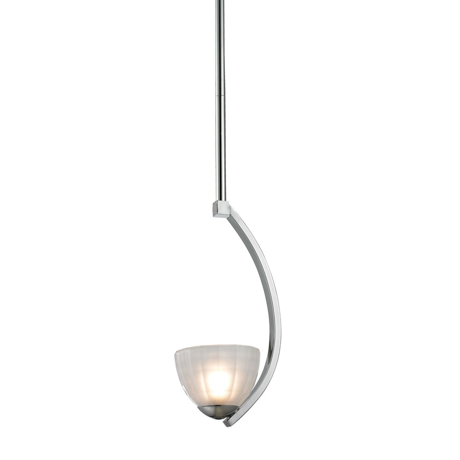 Sculptive 6 Wide 1-Light Mini Pendant - Polished Chrome Image 1