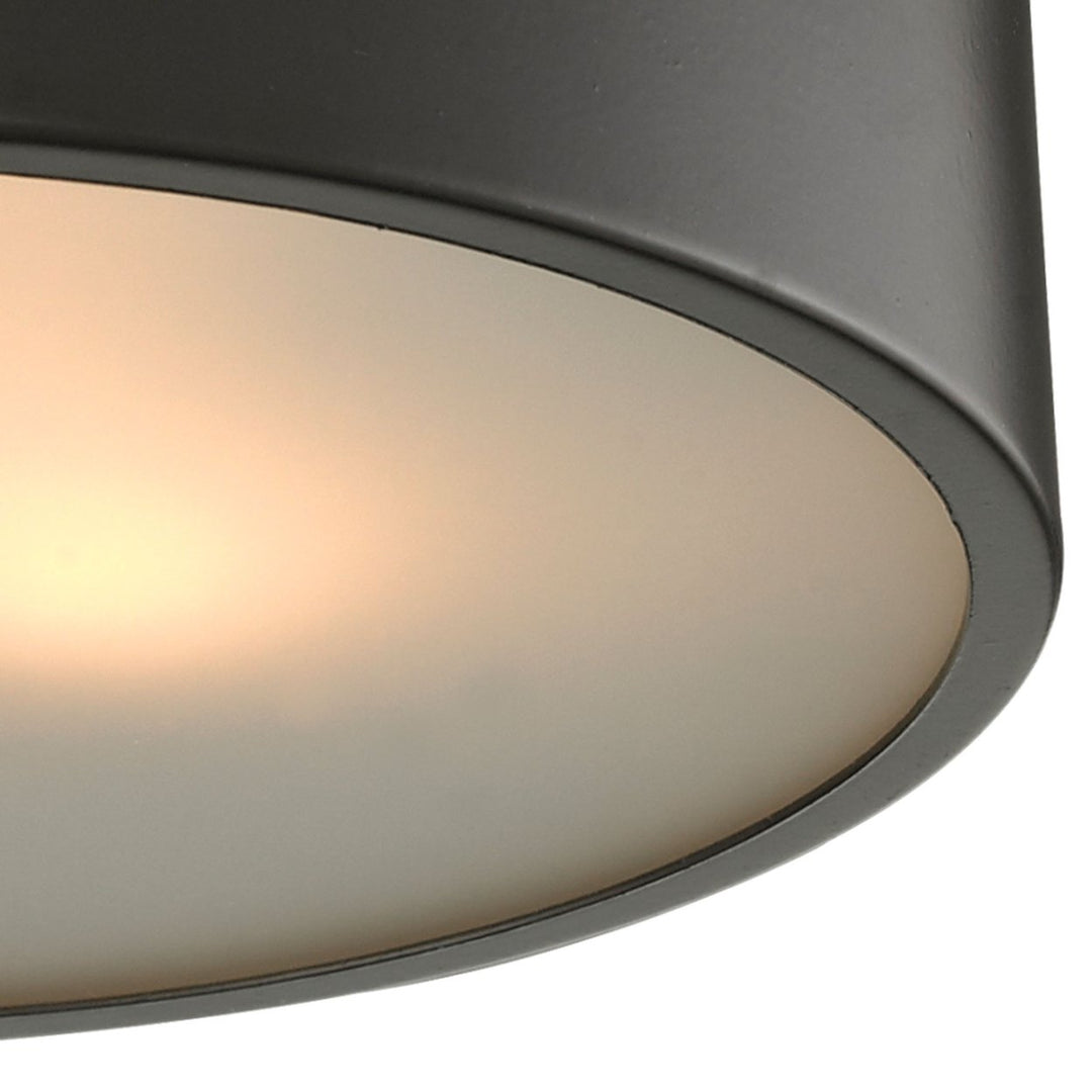 Simpson 10 Wide 2-Light Flush Mount - Oil Rubbed Bronze Image 4