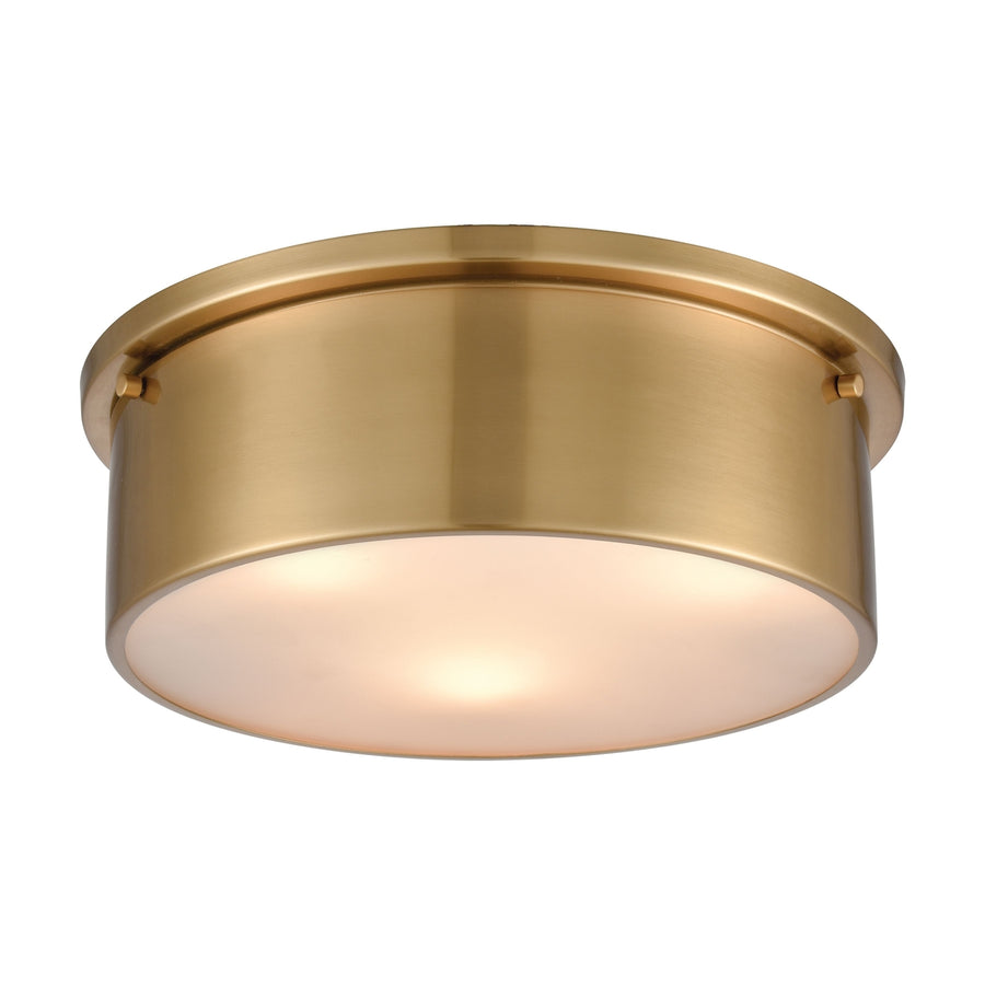 Simpson 14 Wide 3-Light Flush Mount Image 1