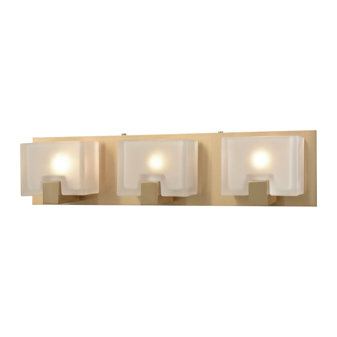 Ridgecrest 21 Wide 3-Light Vanity Light - Satin Brass Image 1