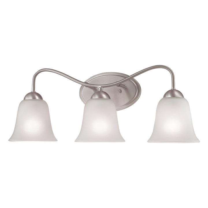 Conway 23 Wide 3-Light Vanity Light - Brushed Nickel Image 1