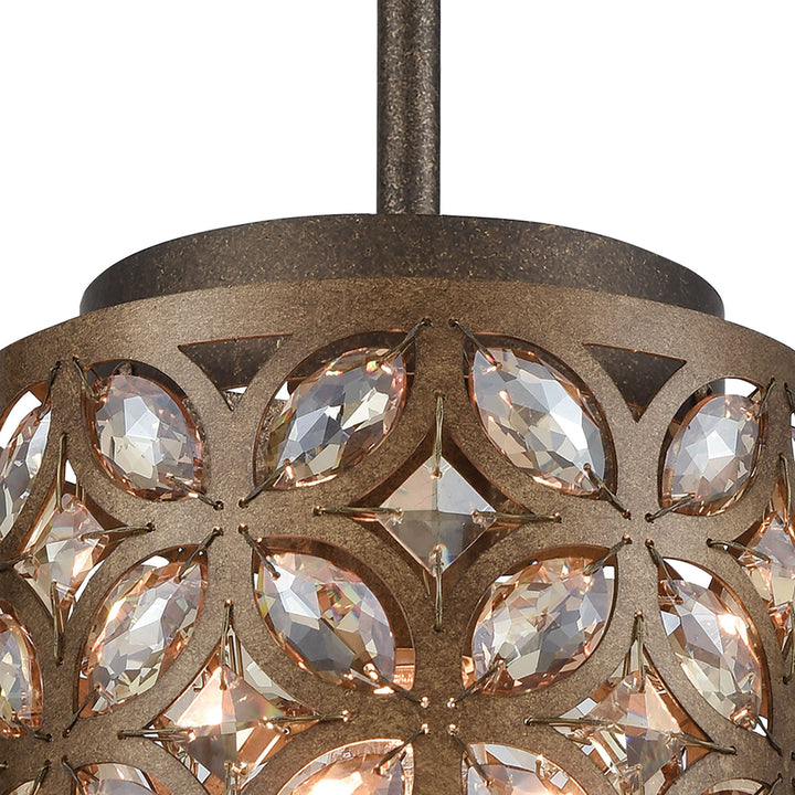 Rosslyn 8 Wide 1-Light Mini Pendant - Mocha Image 5