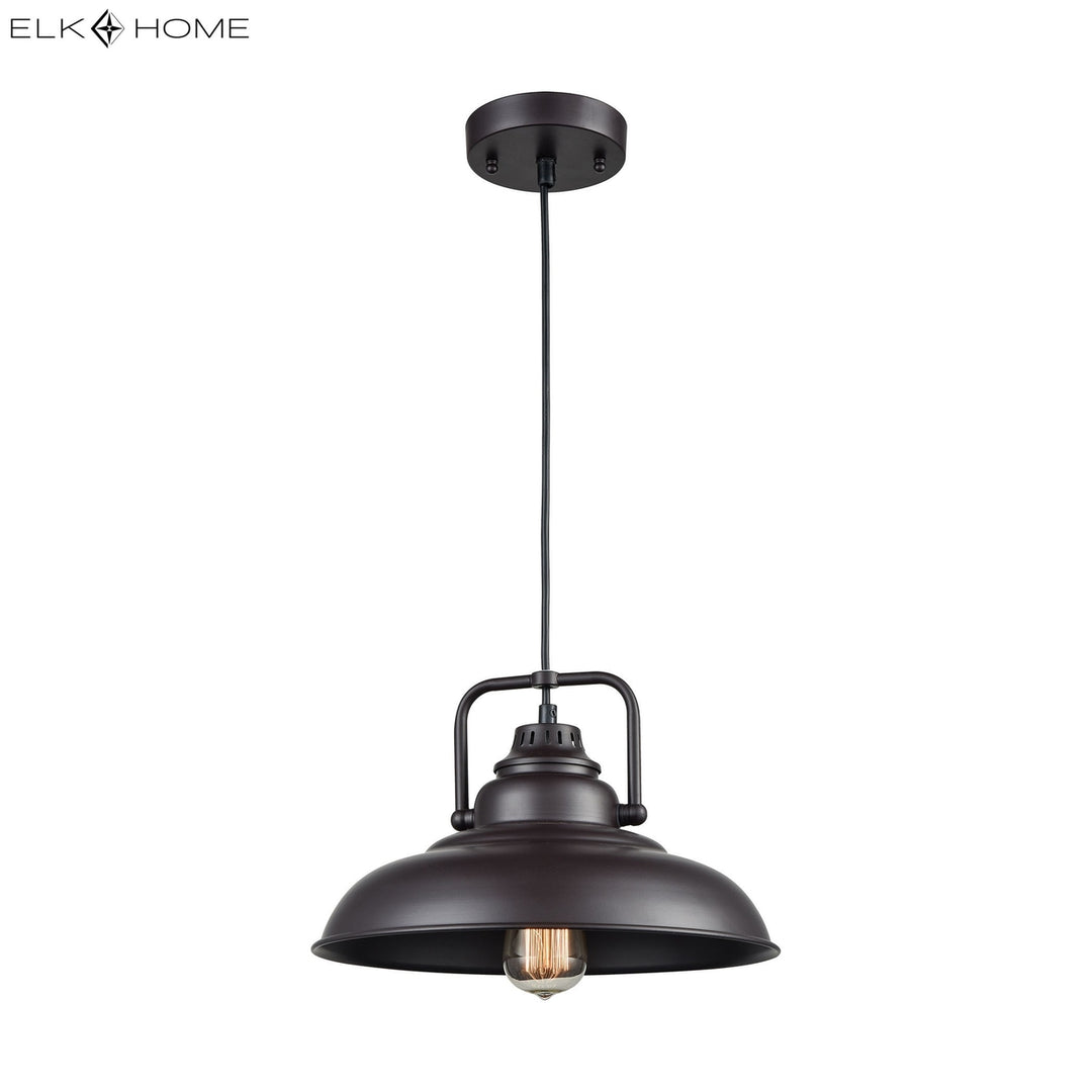 Rum Row 13 Wide 1-Light Pendant - Oil Rubbed Bronze Image 2