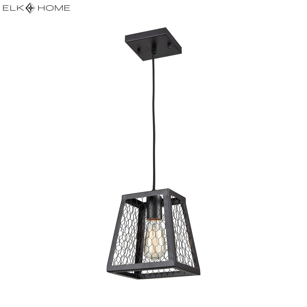 Grange 6.6 Wide 1-Light Mini Pendant - Oil Rubbed Bronze Image 2