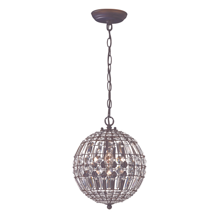 Talgarth 10.25 Wide 1-Light Mini Pendant - Dark Bronze Image 1