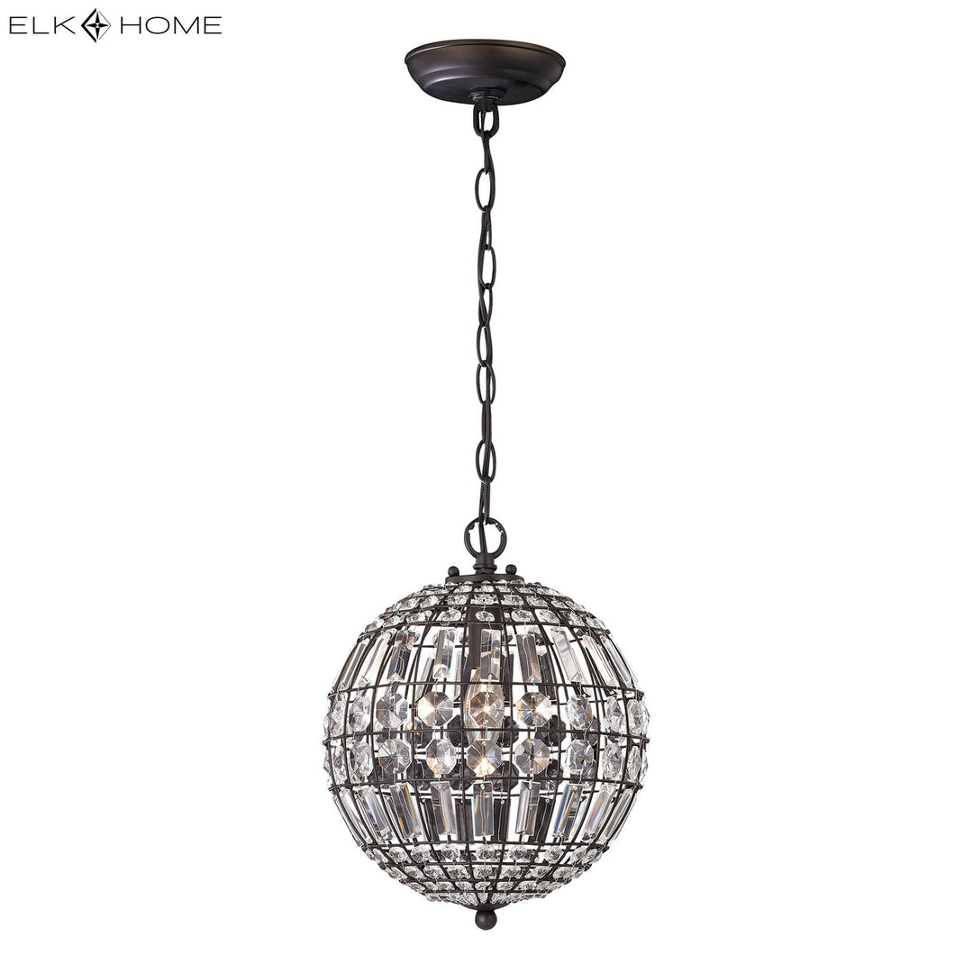 Talgarth 10.25 Wide 1-Light Mini Pendant - Dark Bronze Image 6